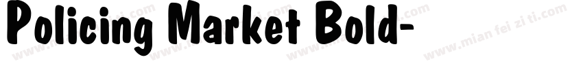 Policing Market Bold字体转换